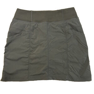 Prana Skort - Women's S - Olive Green Athletic Mini Lightweight and Comfortable